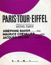 Paris Tour Eifell - Song for Piano and Voice