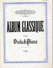 Album Classique Pour Viola et Piano - Volume II - Augener's Edition No. 5566