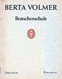 Berta Volmer - Bratschenschule - Book 1 - Edition Schott 4613