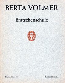 Berta Volmer - Bratschenschule - Book 1 - Edition Schott 4614
