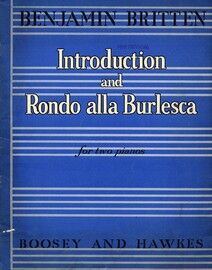 Britten - Introduction and Rondo alla Burlesca - Op. 23, No. 1 - For Two Pianos
