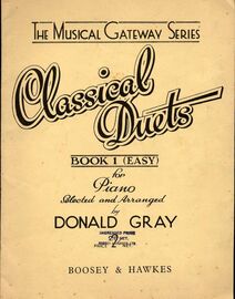 Classical Duets for piano - The Musical Gateway Series  - Book 1 (Easy)