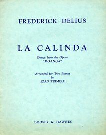 La Calinda - Dance from the Opera Koanga - For 2 pianos