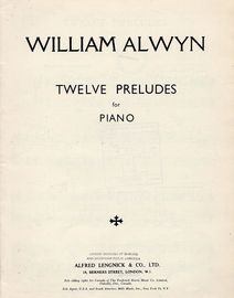 alwyn - Twelve Preludes for Piano