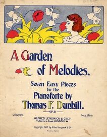 A Garden of Melodies seven easy pieces for pianoforte - Op. 31