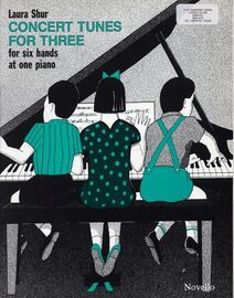 Concert Tunes for Three - For Piano, six hands