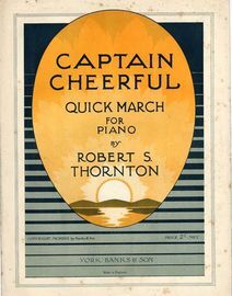 Captain Cheerful - Quick march for Piano