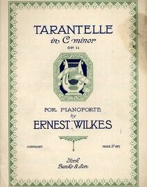 Tarantelle - in C minor - Op. 11 - Piano Solo