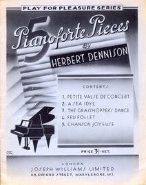 Herbert Dennison - Five Pianoforte Pieces