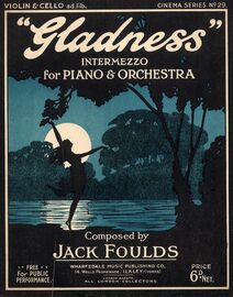 Gladness, Intermezzo for Piano and Orchestra - Cinema Series No. 29