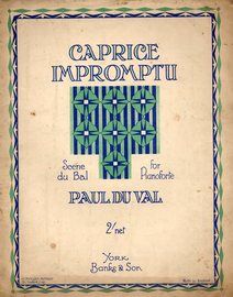 Caprice Impromptu - Scene du Bal for Piano solo