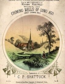 Chiming Bells of Long Ago - Sung by Mr. C. Garland of the 'Mohawk Minstrels'