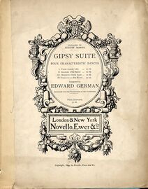 Gipsy Suite - Four Characteristic Dances for the piano