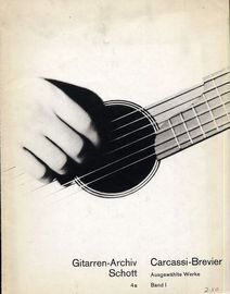 Carcassi-Brevier - Ausgewahlte Werke fur Gitarre - Gitarren-Archiv 4a (leicht)