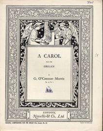 A Carol for the Organ - Op. 44, No. 2 - Original Compositions for the organ (New Series) No. 161