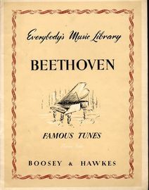 Beethoven - Everybodys Music Library - Volume IV- Famous tunes, arranged for Piano Solo