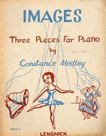Images - Three Pieces of Medium Grade for Piano