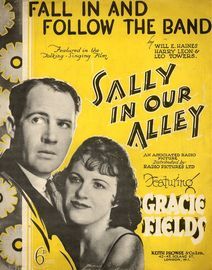 Fall in and Follow the Band - Song Featuring in the Talking-Singing Film "Sally in our Alley" Featuring Gracie Fields