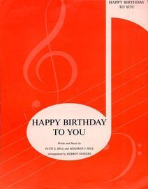 Happy Birthday to you - Song