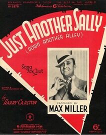 Just Another Sally (Down Another Alley) - Song Fox Trot - Featuring Max Miller