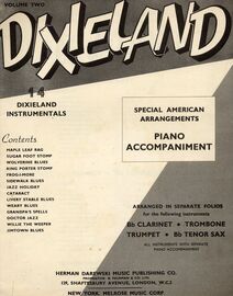 Dixieland - Volume 2. - Special American Arrangements - For Piano Solo