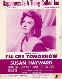 Happiness is a thing called Joe, from Ill cry tomorrow with Susan Hayward