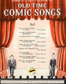 Old Time Comic Songs  - No. 2 - for Piano and Voice - with Ukulele Tablature