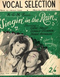 Vocal Selection from "Singin in the rain" - Featuring Gene Kelly and Debbie Reynolds