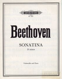 Beethoven - Sonatina in D Minor - For Cello and Piano
