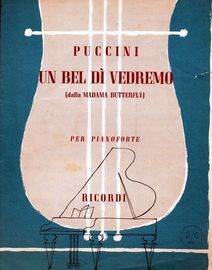 Un Bel di Vedremo (dalla Madama Butterfly) - Per Pianoforte - Italian Lyrics