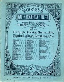 100 Reels, Country Dances, Jigs, Highland Flings, Strathspeys, & c. - Boosey's Musical Cabinet Dance Series No. 65 - Piano Solo
