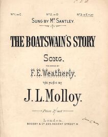 The Boatswain's Story - Song in the key of E flat major for higher voice