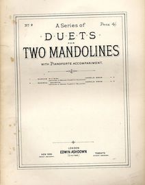 A Series of Duets for Two mandolines with Pianoforte accompaniment - No. 2