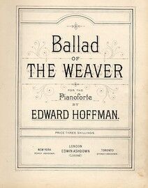 Ballad of the Weaver - Piano Solo