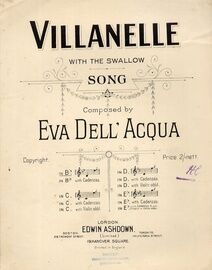 Villanelle -  With The Swallow - Song In the key of B flat major