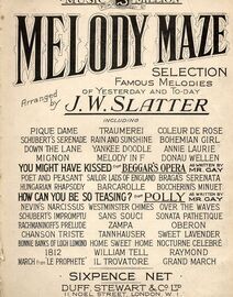 Melody Maze Selection - Famous Melodies of Yesterday and Today - For Piano Solo