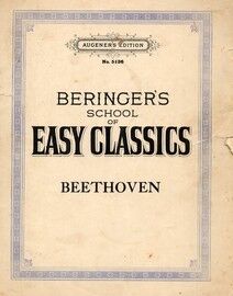 Beethoven - Beringers School of Easy Classics, Beethoven - Augeners Edition No. 5136