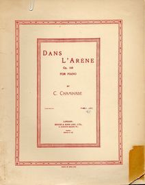 Chaminade - Dans L'Arene - Op. 168 - For Piano