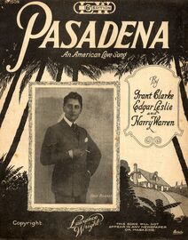 Pasadena -  An American Love Song - Featuring Fred Barnes