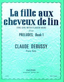 La fille aux cheveux de Lin (The Girl with the Flaxen Hair) - From Preludes, Book 1 - Piano Solo
