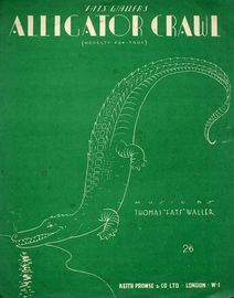 Alligator Crawl - Piano Solo