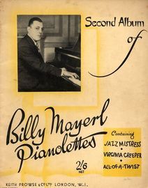 Billy Mayerl Pianolettes - Book 2
