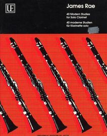 40 Modern Studies for Solo Clarinet - Grades 1 to Diploma