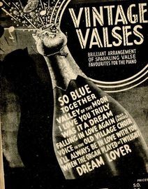 Vintage Valsies - Arrangement for Full Orchestra
