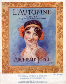 L'Automne - Valse sequel to "Songe D'Automne" - Dedicated to Arthur Webb Esq.