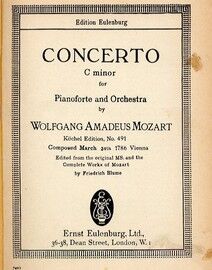 Concerto for Piano and Orchestra in C Minor - Miniature Orchestra Score