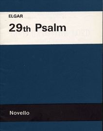 29th Psalm - Give unto the Lord  - Novello Edition - S.A.T.B