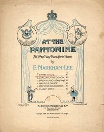 At the Pantomime - Six very easy Pianoforte pieces - No. 1 Fairy Waltz