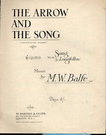 The Arrow and the Song - Song in the Key of C major - Paxton's Edition, No. 40,300