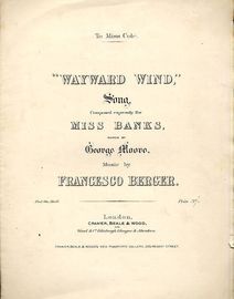 Wayward Wind - Song - Key of E Flat